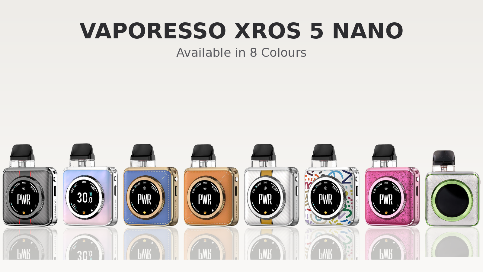 Vaporesso XROS 5 Nano Pod Kit Colour Range