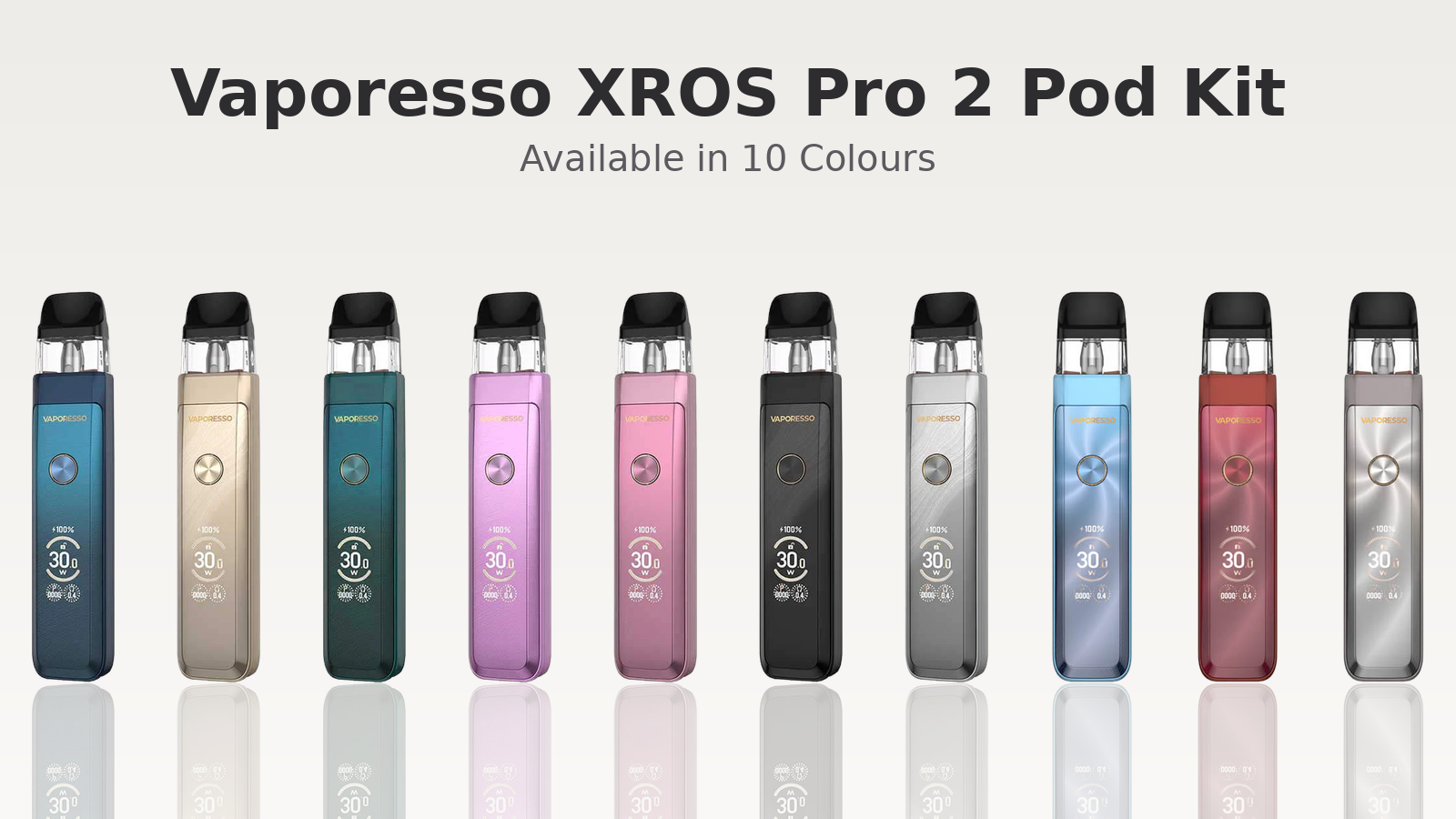 Vaporesso XROS Pro 2 Pod Kit Colour Range