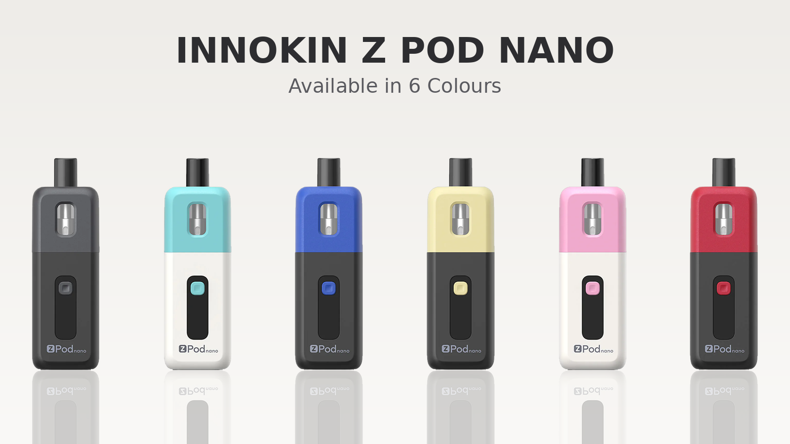 Innokin Z Pod Nano Vape Kit available in six colours