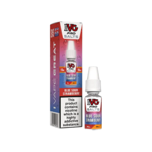 Blue Sour Strawberry E-Liquid by IVG Pro Salts