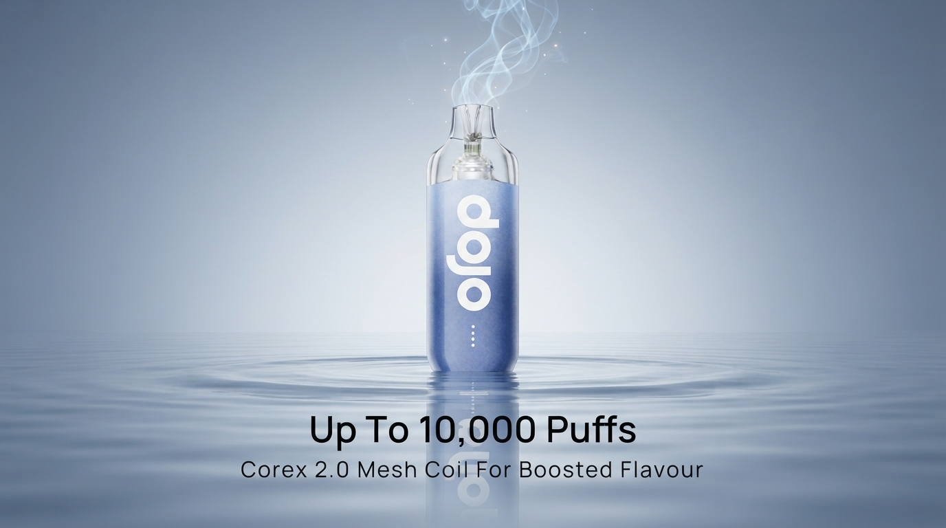 Dojo Blast 10K up to 10000 puffs Corex mesh coil banner