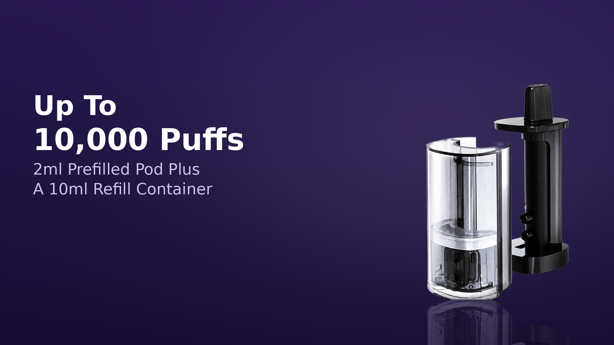 Double Drip 10K up to 10,000 puffs banner