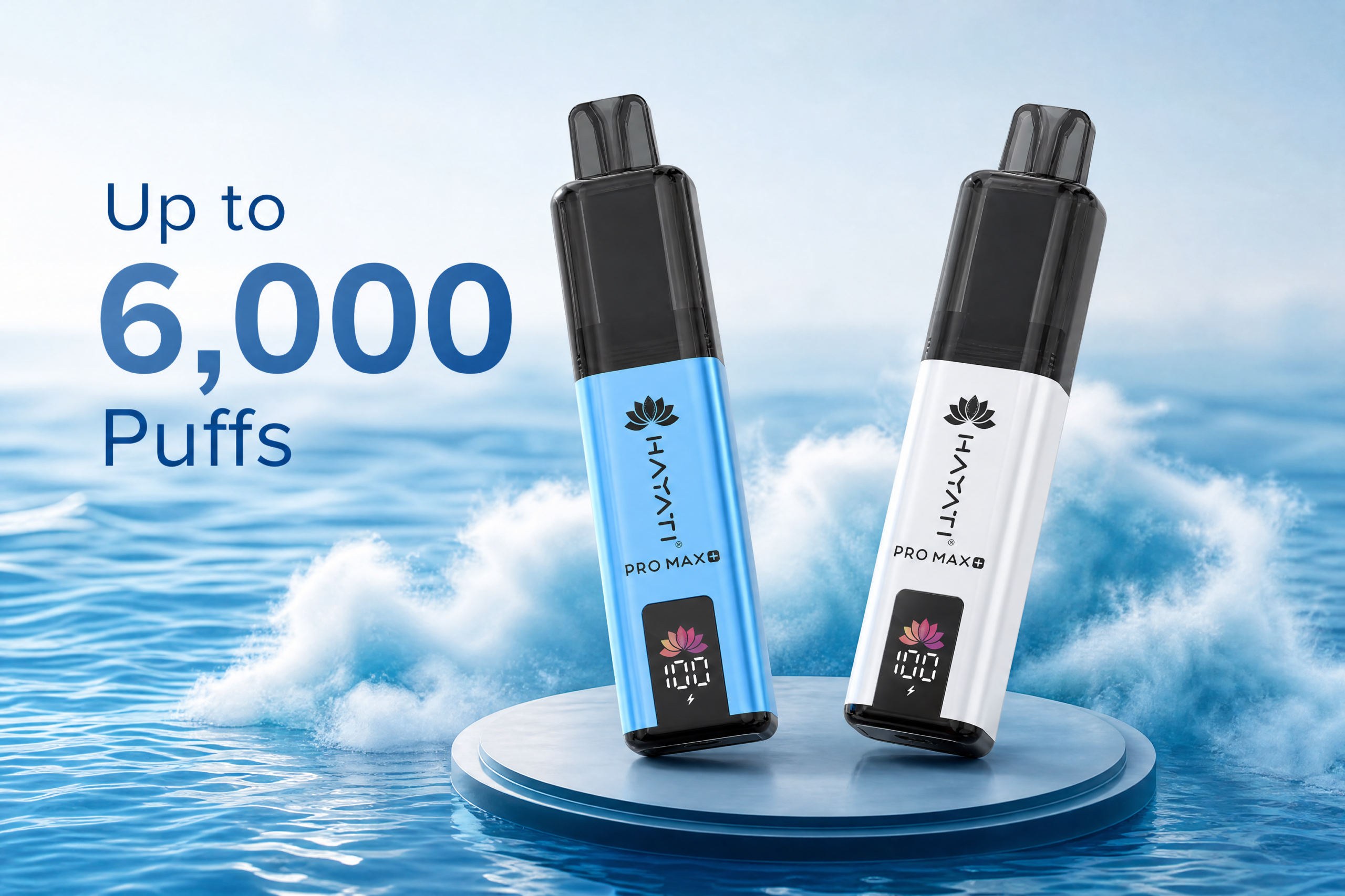 Hayati Pro Max Plus 6000 up to 6000 puffs banner
