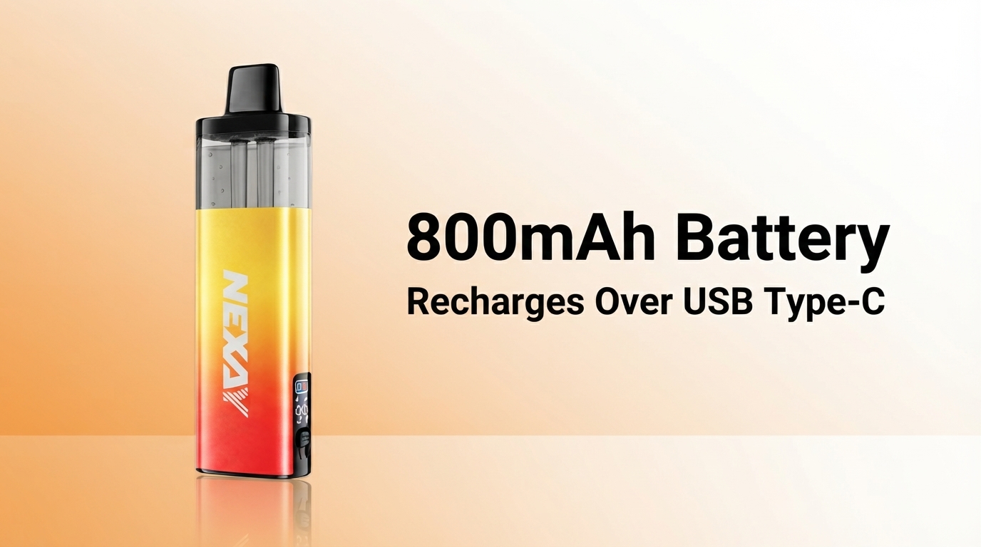 Nexay Crush 10K 800mAh rechargeable battery banner