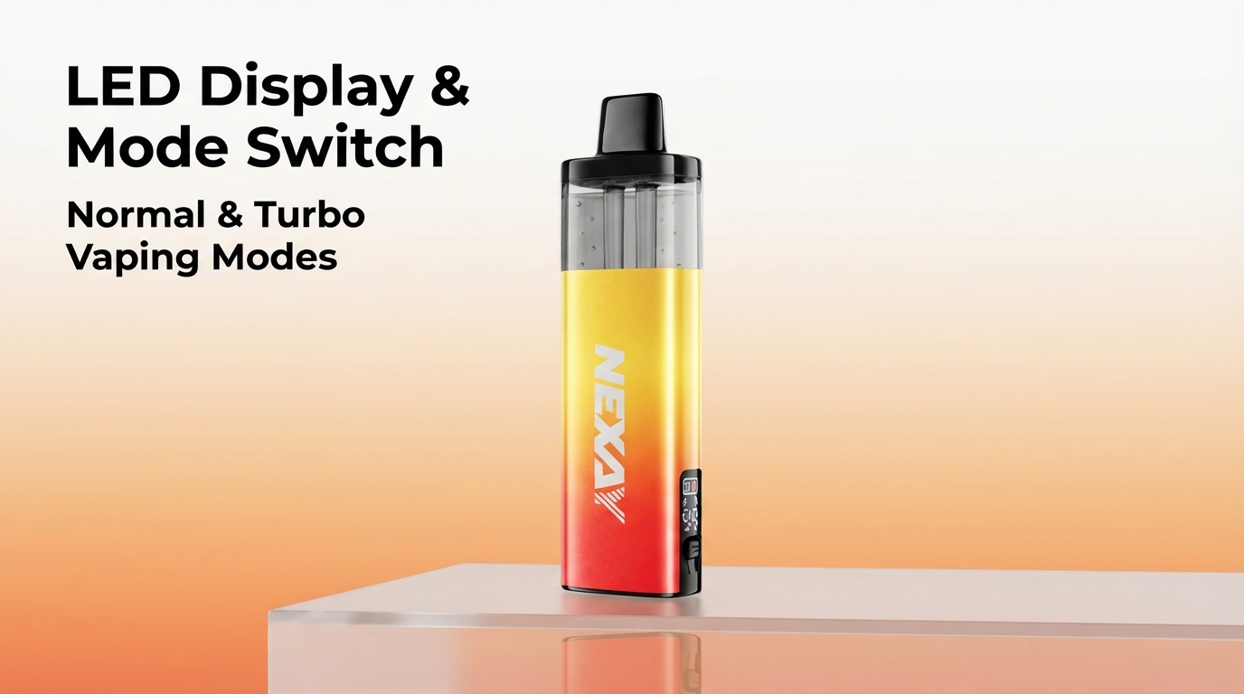 Nexay Crush 10K LED display and mode switch banner