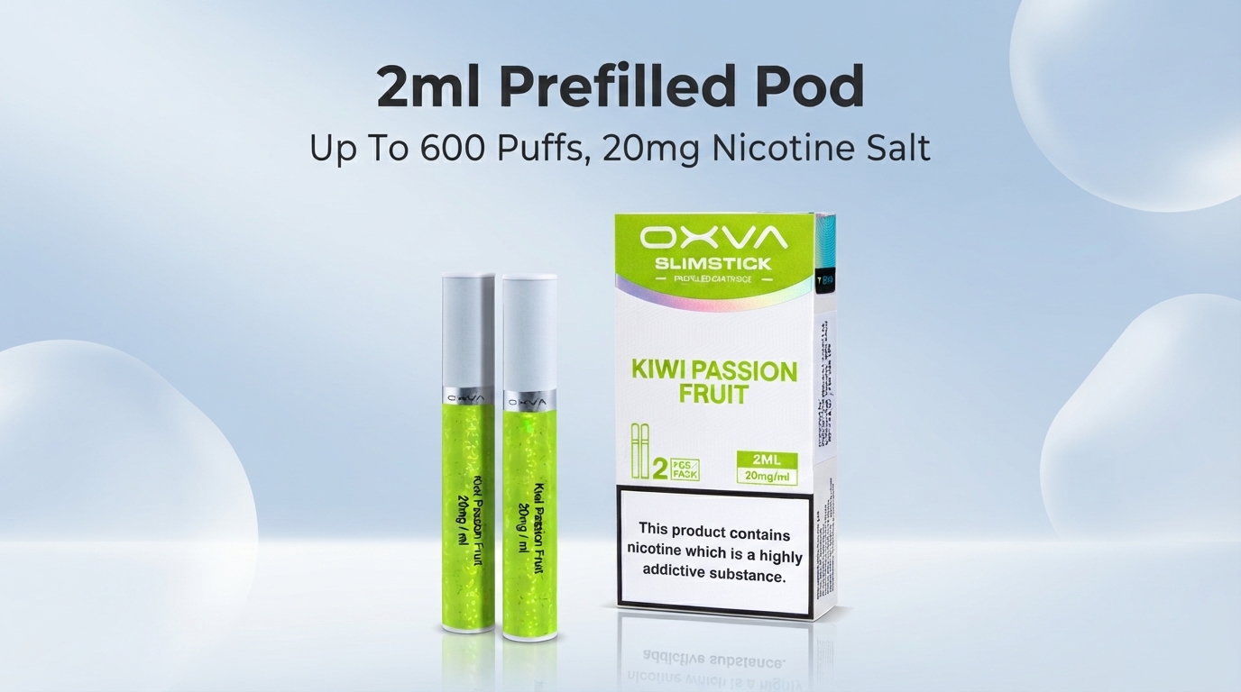 OXVA Slim Stick 2ml prefilled pod banner