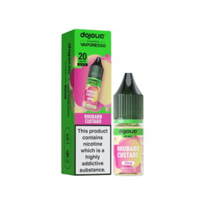 Rhubarb Custard Nic Salt E-Liquid by Dojoliq
