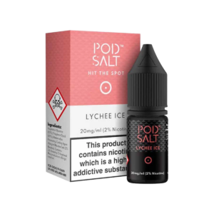 Lychee Ice Nic Salt E-Liquid by Pod Salt