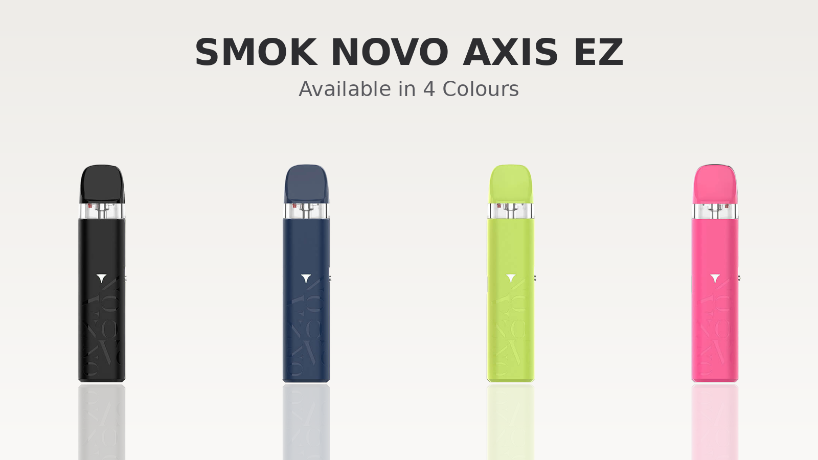 Smok Novo Axis EZ Pod Kit available in four colours