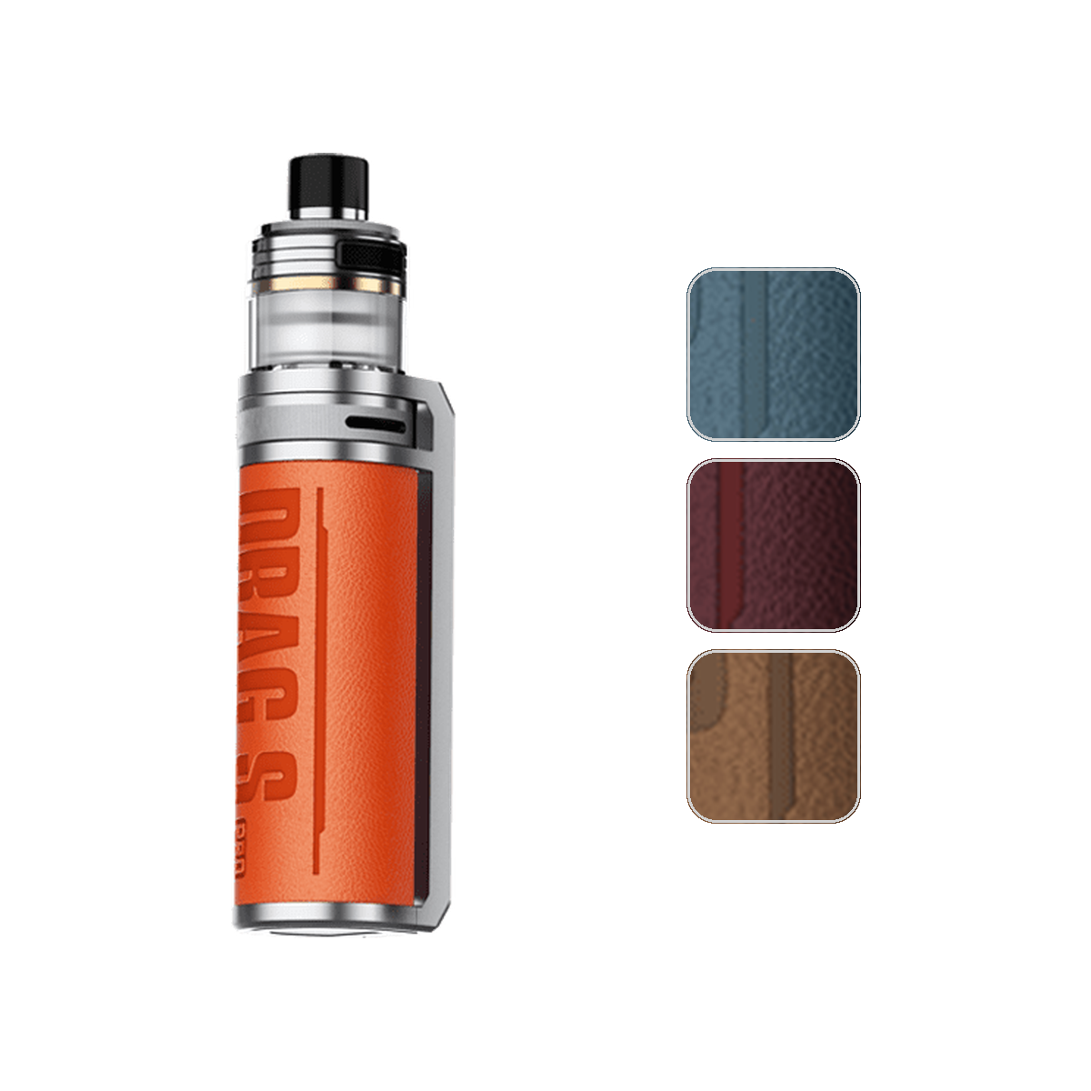voopoo drag s pro Vape Kit gcore flavors:STRAWBERRY ORANGE MANGO how do you charge