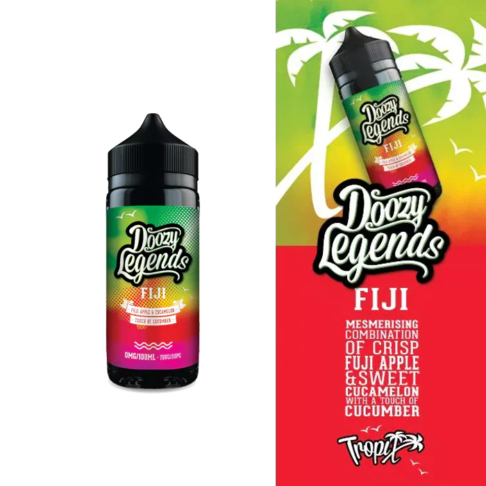 Fiji by Doozy Legends - 100ml Shortfill E-liquid