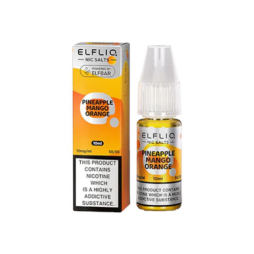 Pineapple Mango Orange Elfliq by Elf Bar - 10ml Nic Salt E-liquid