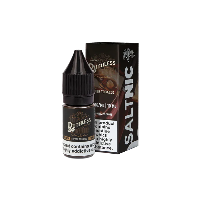 Coffee Tobacco by Ruthless –10ml Nic Salt E-liquid