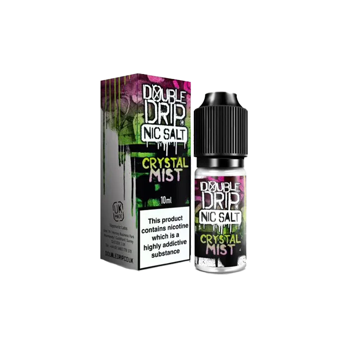 Crystal Mist by Double Drip –10ml Nic Salt E-liquid
