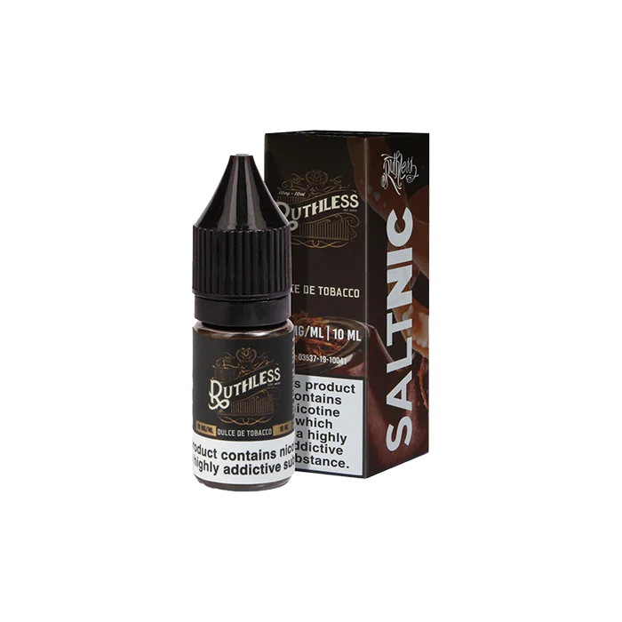 Dulce De Tobacco by Ruthless –10ml Nic Salt E-liquid