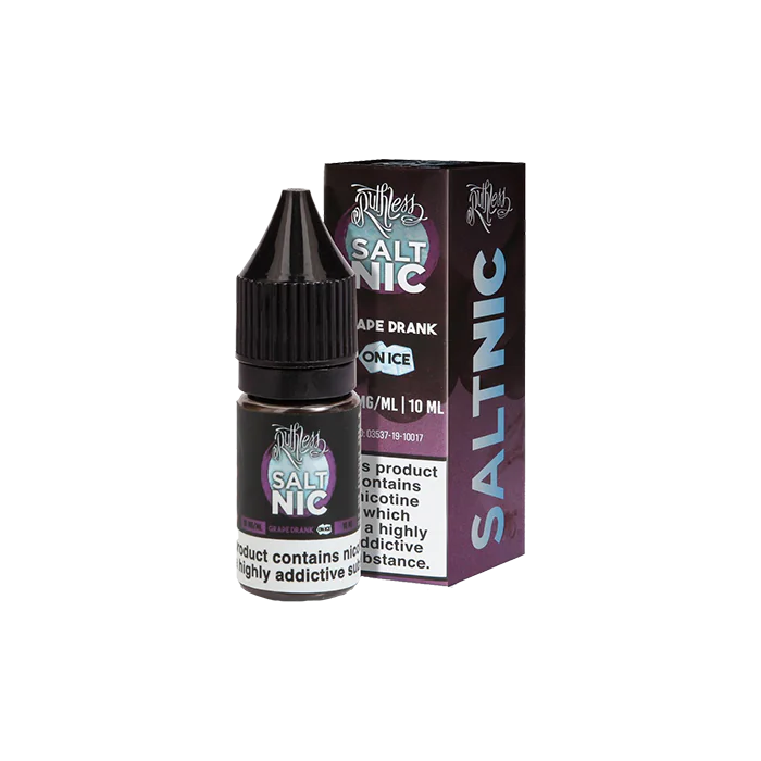 Grape Drank On Ice by Ruthless –10ml Nic Salt E-liquid