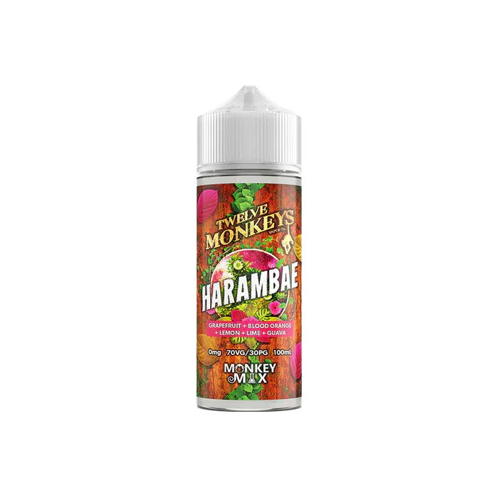 Harambe by Twelve Monkeys - 100ml Shortfill E-liquid