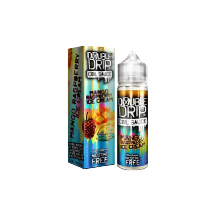 Mango Raspberry Ice Cream by Double Drip –50ml Shortfill E-liquid