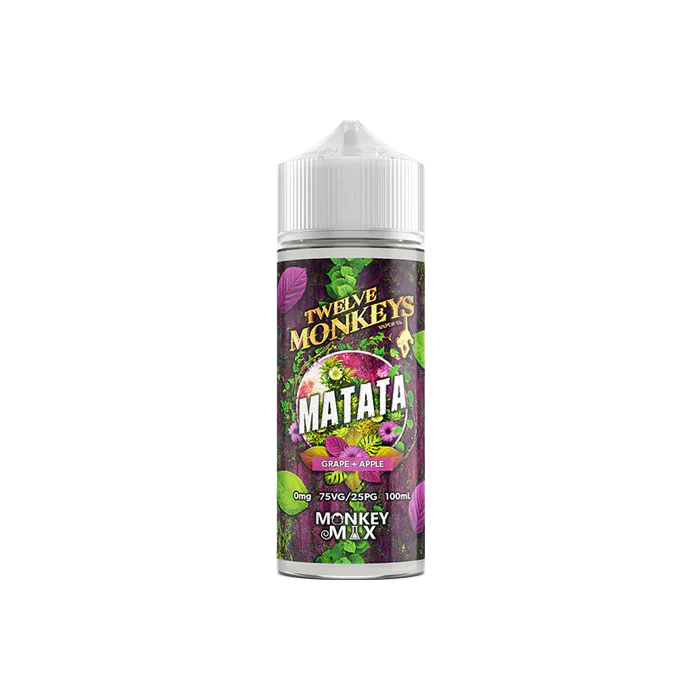 Matata by Twelve Monkeys - 100ml Shortfill E-liquid