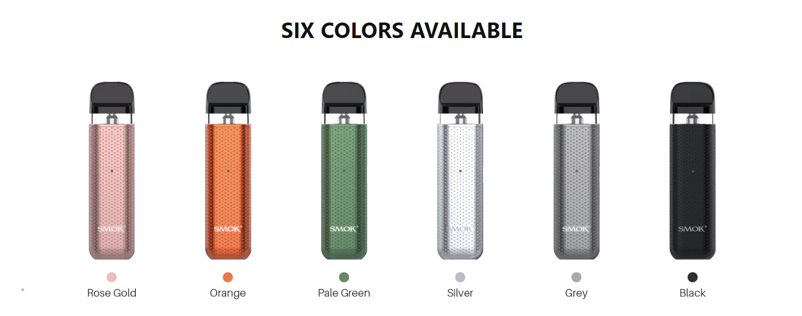 Smok Novo 2C Kit Different Colours
