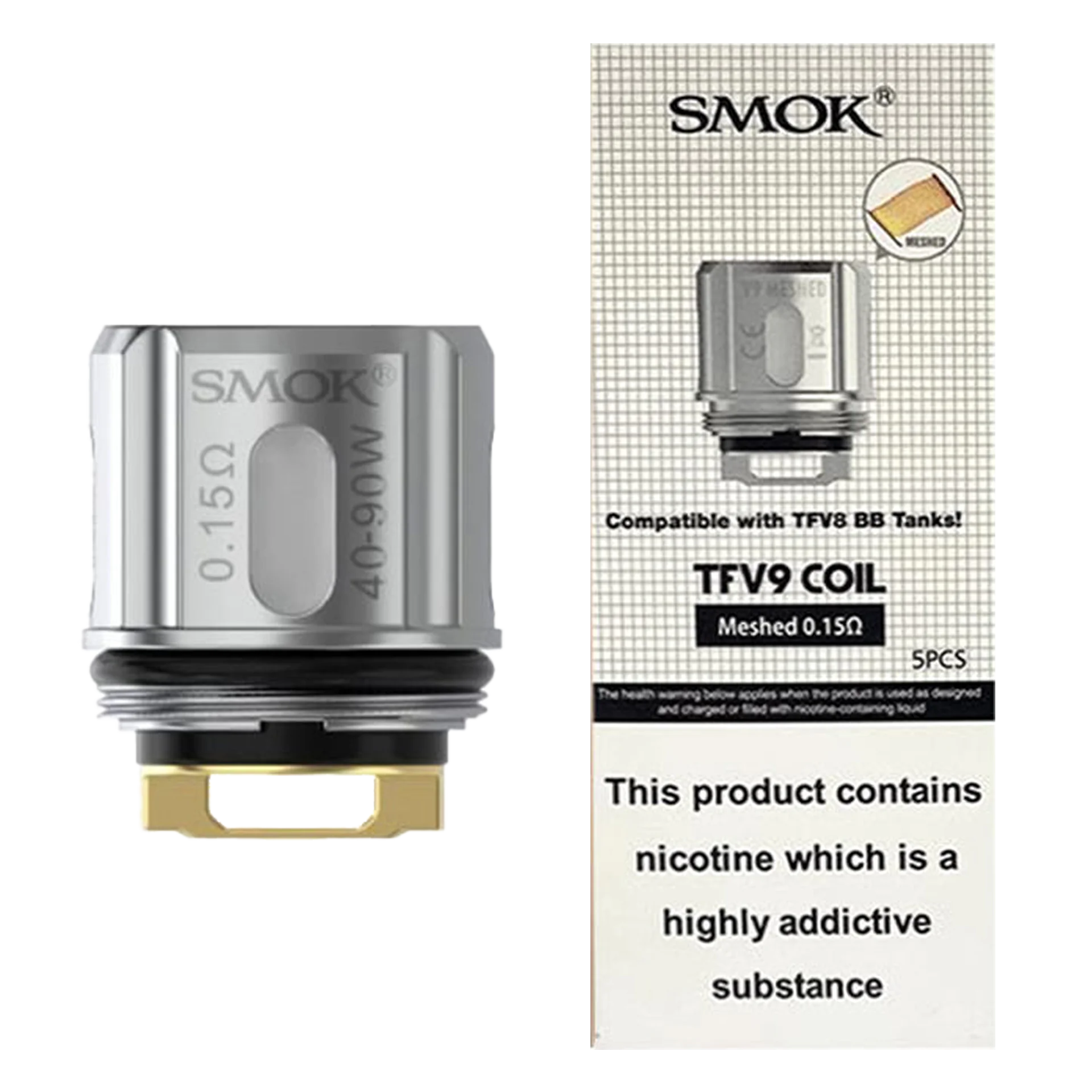 Smok TFV9 Replacement Coils