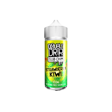 Strawberry Kiwi by Double Drip –100ml Shortfill E-liquid