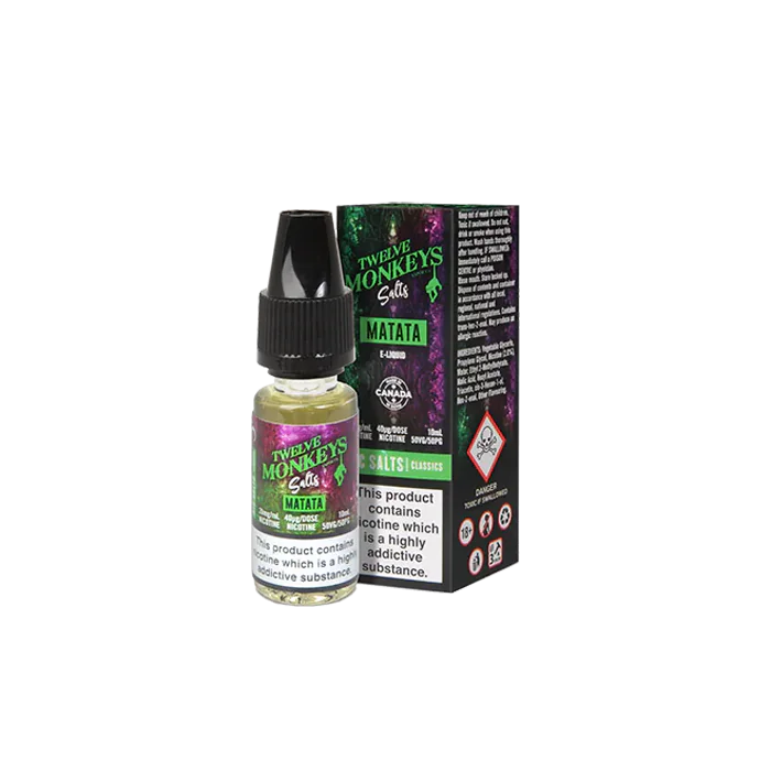 Matata by Twelve Monkeys - 10ml Nic Salt E-liquid